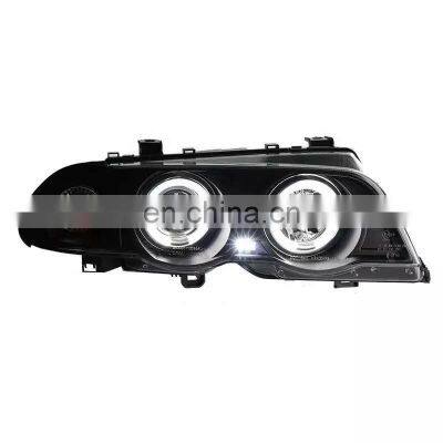 Angel Eyes Tuning Head Lamp For E46 318i 323i 320i 325i 330i 4 Doors Angel Eyes 1998-2002
