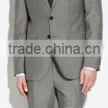 MOQ400 Mens Grey Suit with Ties and Shirts