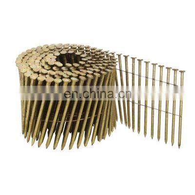 Coil Roll Nails Pallet 16 Degree Plastic Sheet Coil Nails