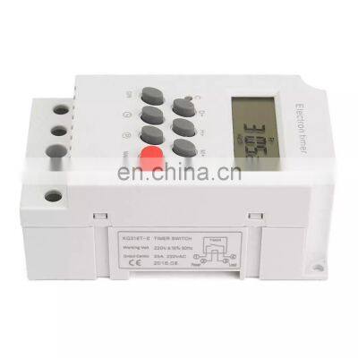 KG316T-II Time Switch AC220v Timer Din Rail LCD Digital Programmable Electronic Timer Switch Digital Timer Controller photo-4