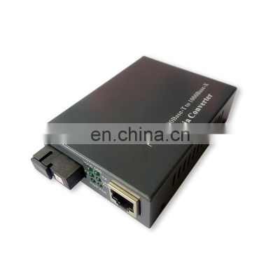 10/100/1000M Single-mode Single-fiber 1000Base-SX/LX fibre to RJ45 Gigabit media converters