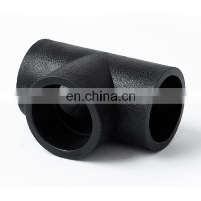 HDPE hot  fusion fittings 280mm 315mm 355mm 400mm  equal tee