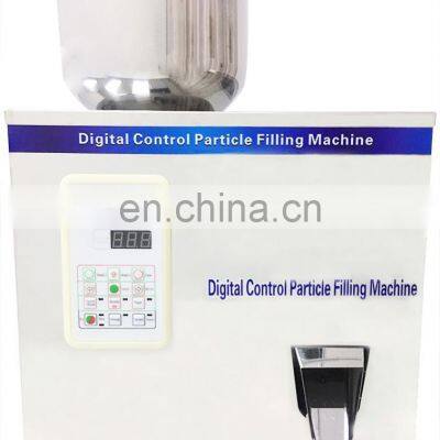 2-100g Bean Particle Filling Machine With Foot Pedal Stainless Steel photo-3