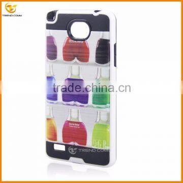 Custom Printed pc Tpu Cover Case for LG Bello 2 photo-3