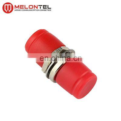 MT-1032-FC-D Wholesale Red Fiber Optic FC adaptor Female Connector Singlemode FC D-Type Simplex Adaptor