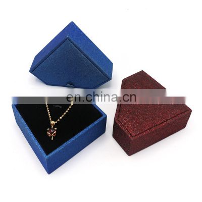 Cheap Hot Sale Heart Jewelry Box Packaging Ring Pendant Cardboard Paper Box