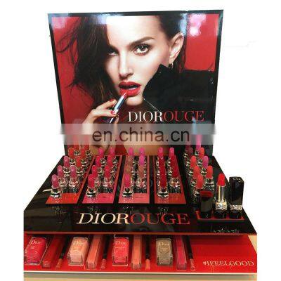 High Quality Acrylic Lipstick Display Stand Lipstick Retail Display Counter for Brand