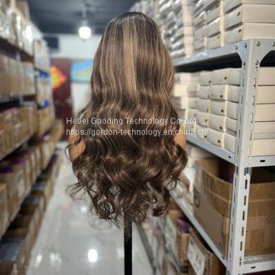 Remy Hair 2Y27 High Density13x6 Luxury Highlight Human Hair Lace Wig photo-2