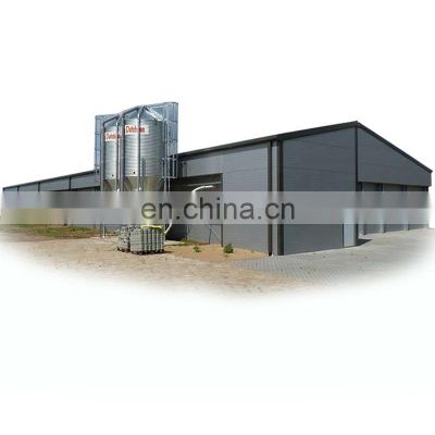 Agricultural Prefabricated steel structure Design Cattle Farm Building for Dairy Barn Unit