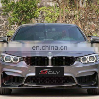 CLY Car Bumpers For BMW 4 Series F32 F33 F36 Change to M4 Front Rear Car Bumpers Body Kits Side Skirt m4 Fenders Diffuser photo-4
