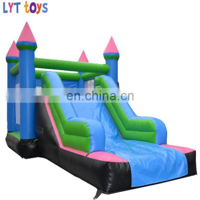 Factory customized air inflatable castle slide kids bouncy castle slide for sale