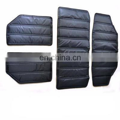 Hardtop Heat Noise Insulation Kit Heatshield Headliner Cotton for Jeep Wrangler JK 4 Door 12-17