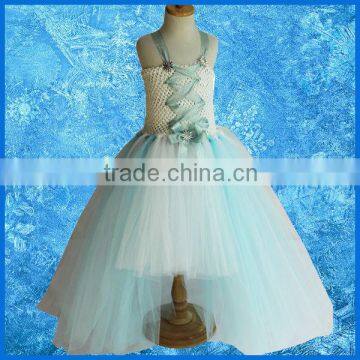 New Handmade Girls Costume Girls Elsa Dress Cosplay Costume in Frozen