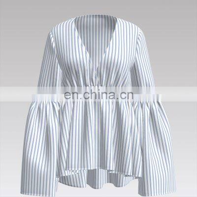 HOT SALE 100%COTTON YARN DYED STRIPE photo-4