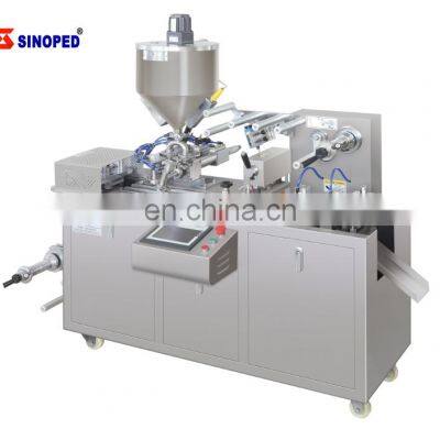 DPP-80 Liquid blister packing machine medical food use oil honey condensed milk packing equipment