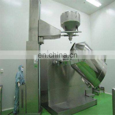 High Efficiency Pharmaceutical 3d movement mixer chemica mixer industrial mixer