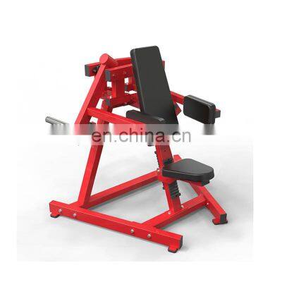 Seated Shoulder Press Machine Red Black HA58 Shoulder Raise Commercial Gym Fitness Equipment Seated Lateral Raise Machine