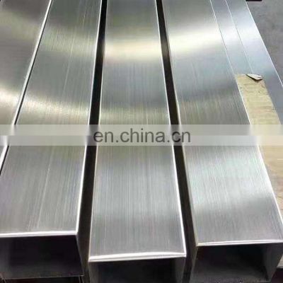 Mirror Finish 304 316L 409 410 430 Stainless Steel Square Tube