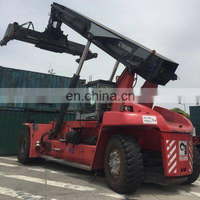 Kalmar used cheap DRD 450 reach stacker on sale , low price cheap Kalmar DRT 450 in Shanghai