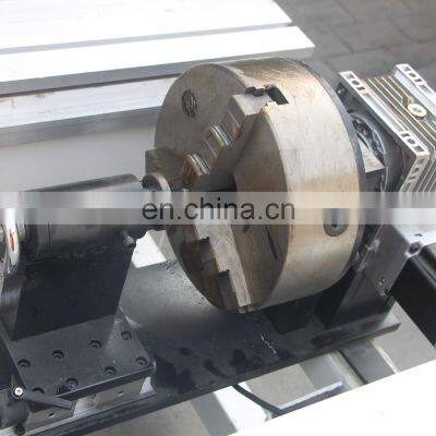 3d Furniture Sculpture Wood Carving Cnc Router Machine Used to Cut and Engrave for Rotary Cylinder photo-5