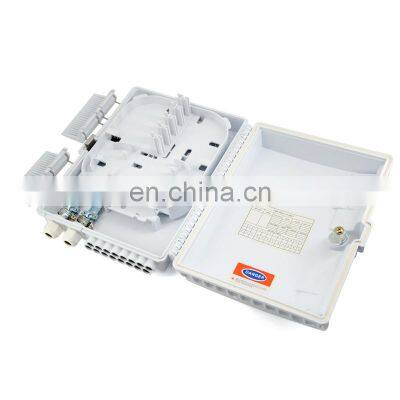 White Grey Black 16 Core IP66 Outdoor Fiber Optic Distribution Termination Joint Box FDF ODP ODB