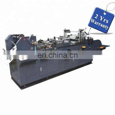 ZF390 Automatic Pocket & Wallet Envelope Making Machine flap coating equipment