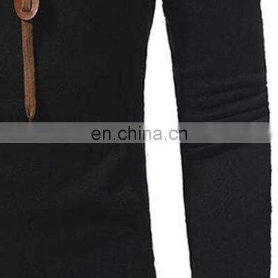 OEM High Quality Oversize Plain Sweatshirt Wholesale 100% Cotton Custom Embroidery Blank Unisex Hoodie for Men photo-5