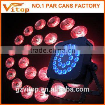 Vitop factory stage lighting par 24x10w rgbw 4-in-1 high power flat led par can