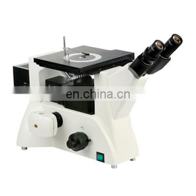 KASON  Trinocular Inverted Metallurgical Microscope With Polarizing