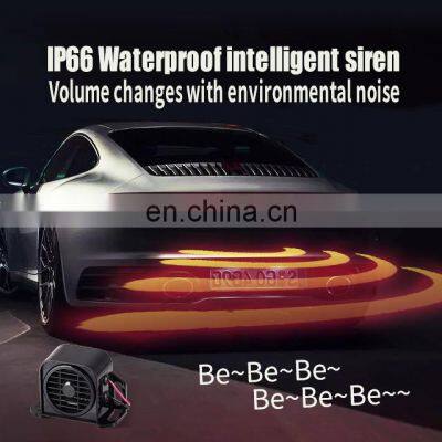 Smart Siren Electronic Alarm Truck Siren IP66 12V~24Voltage Auto Car Reverse Back up Alarm 110dB Volume photo-5