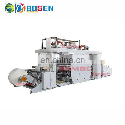 Fully Automatic High Speed Four Colors Paper Flexographic Printing Machine