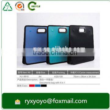 a4 Clear File Folder pp Plastic Document File Holder With Elastic Band photo-5