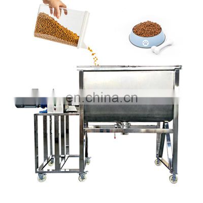 20L Horizontal Raw Mushroom Plant Spray Material Charcoal Wet And Dry Powder Machine Ribbon Type Mixer