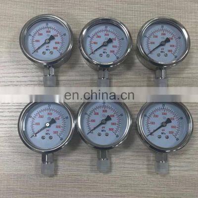 HOT SELL Shockproof Type Stainless Steel Pressure Gauge photo-5