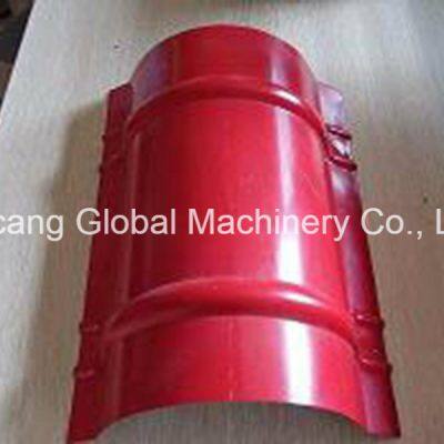 Customized Automatic GI PPGI Roof Ridge Cap Roofing Sheet Roll Forming Machine