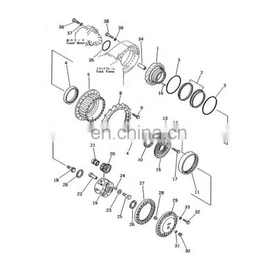 PC200LC-3 Final Drive 206-27-00027 206-27-00026 206-27-00025 206-27-00024 206-27-00023 206-27-00022 206-27-00021 206-27-00020