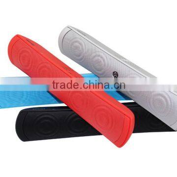 B13 Long Shape Plastic travel bluetooth speaker With Microphone