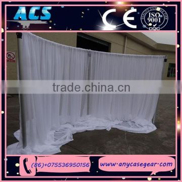 ACS pipe and drape round, backdrop pipe and drape, used pipe and drape for sale