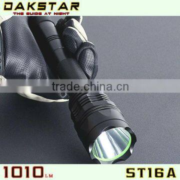 DAKSTAR ST16A 1010LM 18650 Highpower Aluminum Rechargeable Police Camping Long Runtime LED CREE XMLT6 Flashlight