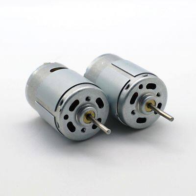 RS-385 High Speed Micro DC Motor Brushed Metal Stainless Steel Gear Motor 24V for Power Tools Popping Machines Massage Equipment photo-2