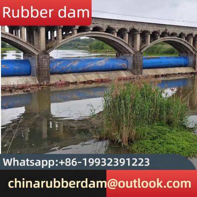 Flood prevention rubber dam body, water blocking wall, buoyancy dam type emergency water blocking embankment, urban waterlogging interception rubber dam, Chinese factory