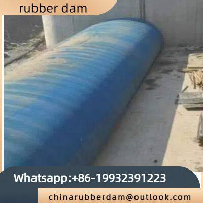 Supply rubber dam with dam, inflatable dam for sale in stock