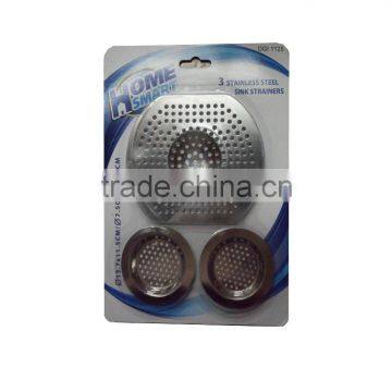 Best selling High quality kitchen stainless steel mesh sink strainer