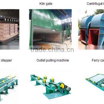 Tunnel kiln for brick drying, red mud brick making plant with coal feeding