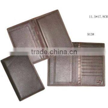 RFID genuine leather passport holder Custom passport holder