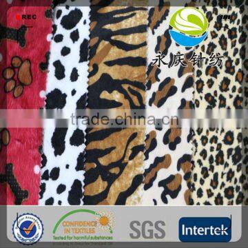 China Wholesale Hot Sale in Indonesia Market Polyester Printed Minky /velboa Fabric for Toy, Slipper, Home Textile photo-2