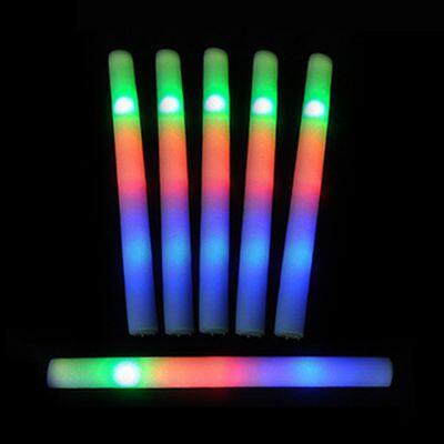 Cheer Tube Rgb Light Party Dj Night Club Concert Event Decoration Toy 48cm Glow Sticks Bulk Colorful Led Foam Stick photo-3
