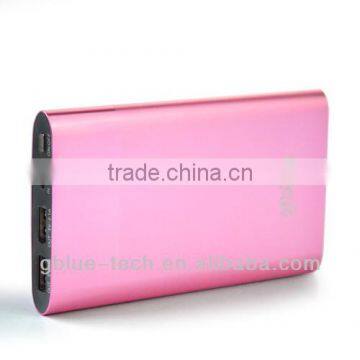 hottest aluminum external power bank for lenovo, new style, laptop power bank with 4200mAh capacity