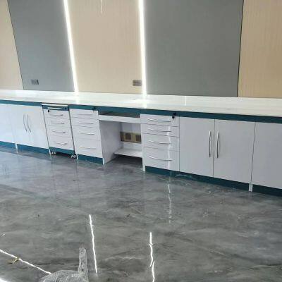 Medical Furniture Dental Bench Steel Made Hospital Stomatology Wall Bench photo-3