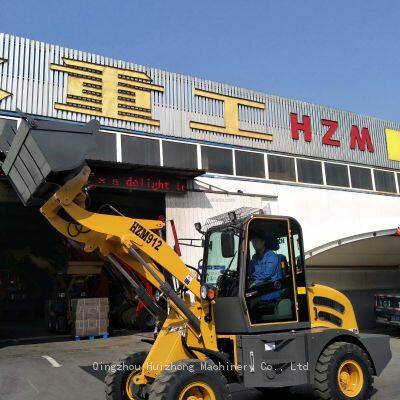 HZM912 WL120 Mini Garden Loader Multi-function Wheel Loader Epa Certified Loaders photo-4